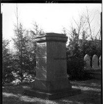 Jared Sparks Monument, 1938
