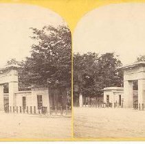 Stereo View of Front Entrance