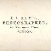 Winthrop, John Statue, verso