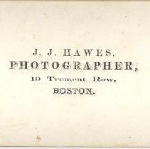 Bowditch Monument, verso