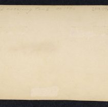 Old Receiving Tomb on Auburn Lake, circa 1930.