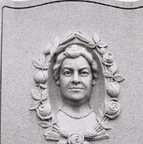 Mary Chapin Monument, detail
