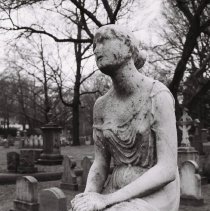 Olive Rich Monument, detail