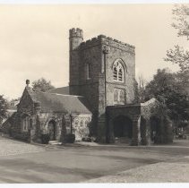 STory Chapel and porte-cochere