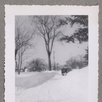 Plowed Road with Car, 1948