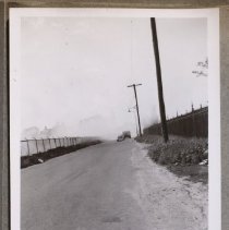 View of Road with cars, 1948