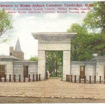 Entrance to Mount Auburn Cemetery