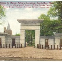 Entrance to Mount Auburn Cemetery