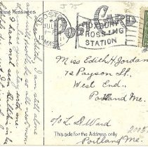 Shaw Memorial - verso