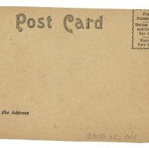 New Chapel at Mt. Auburn Cemetery - verso