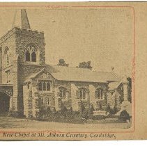New Chapel at Mt. Auburn Cemetery