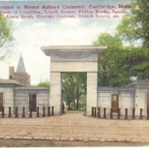 Entrance to Mount Auburn Cemetery