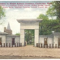 Entrance to Mount Auburn Cemetery
