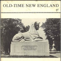 Cover photo of the Sphinx by Henry G. Peabody