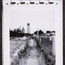 Construction Trench, July 1951