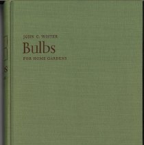 Bulbs for Home Gardens