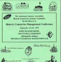 Historic Cemeteries Management Conference 1995