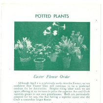 Easter Flowers 1956  page 2