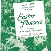 Easter Flowers 1957