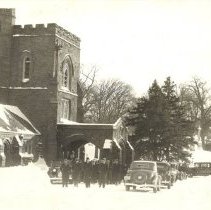 Funeral of A. Barry Bacon, Story Chapel, 1936