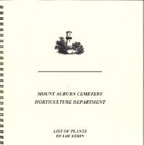 List of Plants by Location 2011