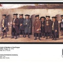 Group Portrait of Members of the Prague Burial Society.