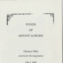 Ponds of Mount Auburn