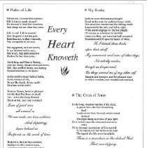 Every Heart Knoweth Handout