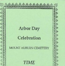 Arbor Day Celebration Time Traveler's Tour at Mount Auburn