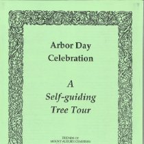 Arbor Day Celebration A Self-guiding Tree Tour