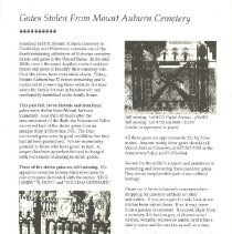 Gates Stolen From Mount Auburn Cemetery