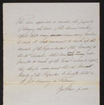 Trustee Committee Report, Changing Date of Annual Meeting - p1