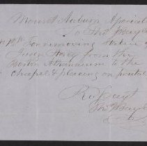 Bayley invoice (recto)