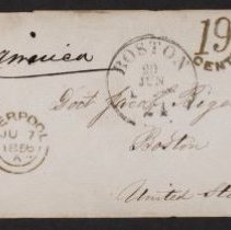 Rogers to Bigelow envelope (recto)
