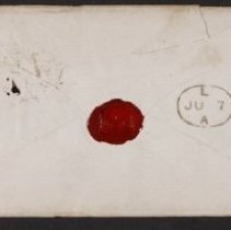 Rogers to Bigelow envelope (verso)