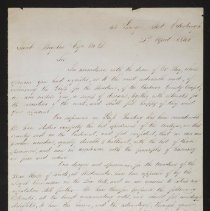 Ballantine and Allan to Bigelow page 1