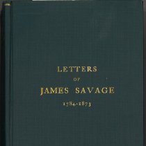 Letters of James Savage