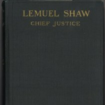 Lemuel Shaw, Chief Justice