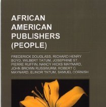 African American Publishers (People)