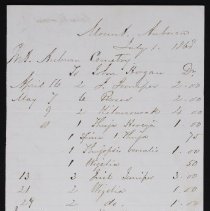 Hogan Invoice, 1868 - p1