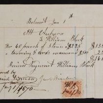 Black Invoice, 1870 - p1