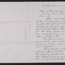 Bigelow to Bradlee - p1