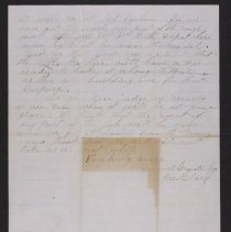 Letter, Hallowell to Folsom - p2