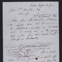 Letter, Folsom to Bradlee re: Sphinx -p1