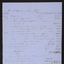 Washington Tower Invoice: Whitcher, Sheldon & Co. - p1