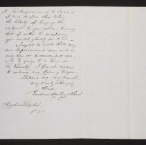 Letter to Bigelow from Shaw - p2