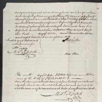 Stone Family Deed Poll, 1818 - page 2