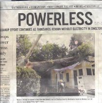 Storm leaves area without power