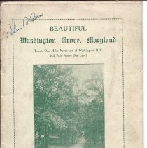 Beautiful Washington Grove, Maryland