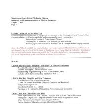 WGUMC Church Records